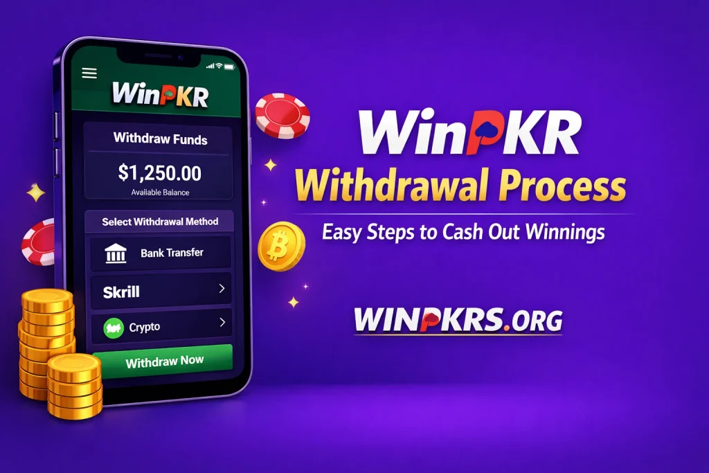 WinPKR Withdrawal Process